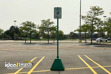 Load image into Gallery viewer, Forest Green Pyramid Sign Base