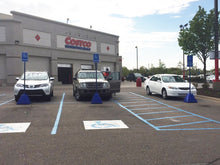 Load image into Gallery viewer, Blue Pyramid Sign Bases