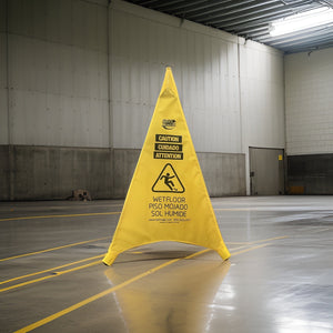 Spill Magic Safety Floor Cones - Pop Out - 30" Height
