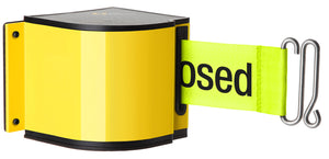 Retractable Belt Barrier - with text