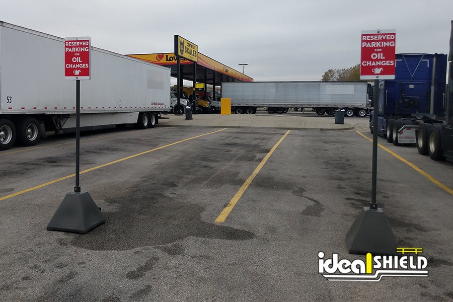 Pyramid Sign Base – Portable, Durable & Wind-Resistant | Frontline ...