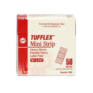 Mini Strip Bandage 5/8″ X 1-1/2″ – 50/box