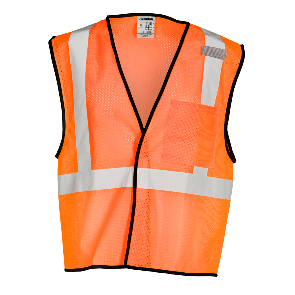 Reflective Safety Vest - Orange